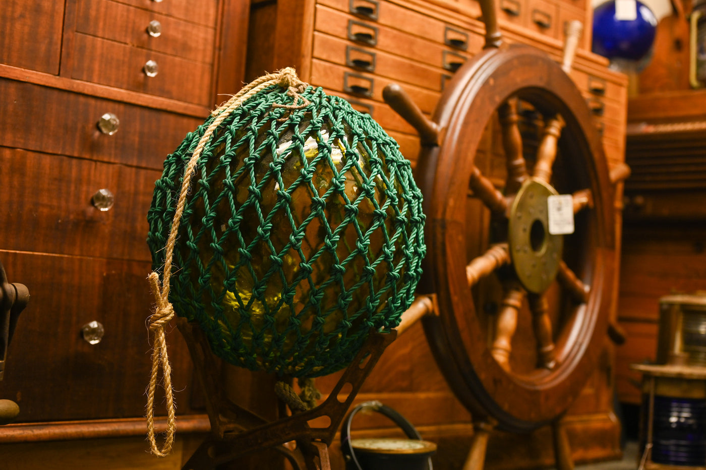 Maritime artifacts at the Columbia Pacific Heritage Museum