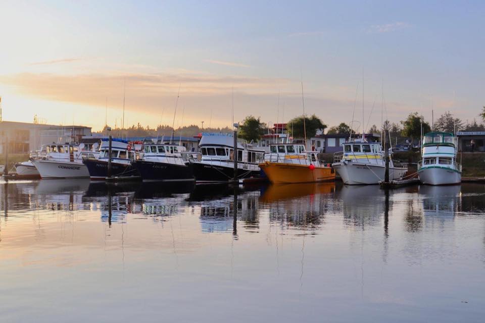 Commercial fish packing operations in Ilwaco